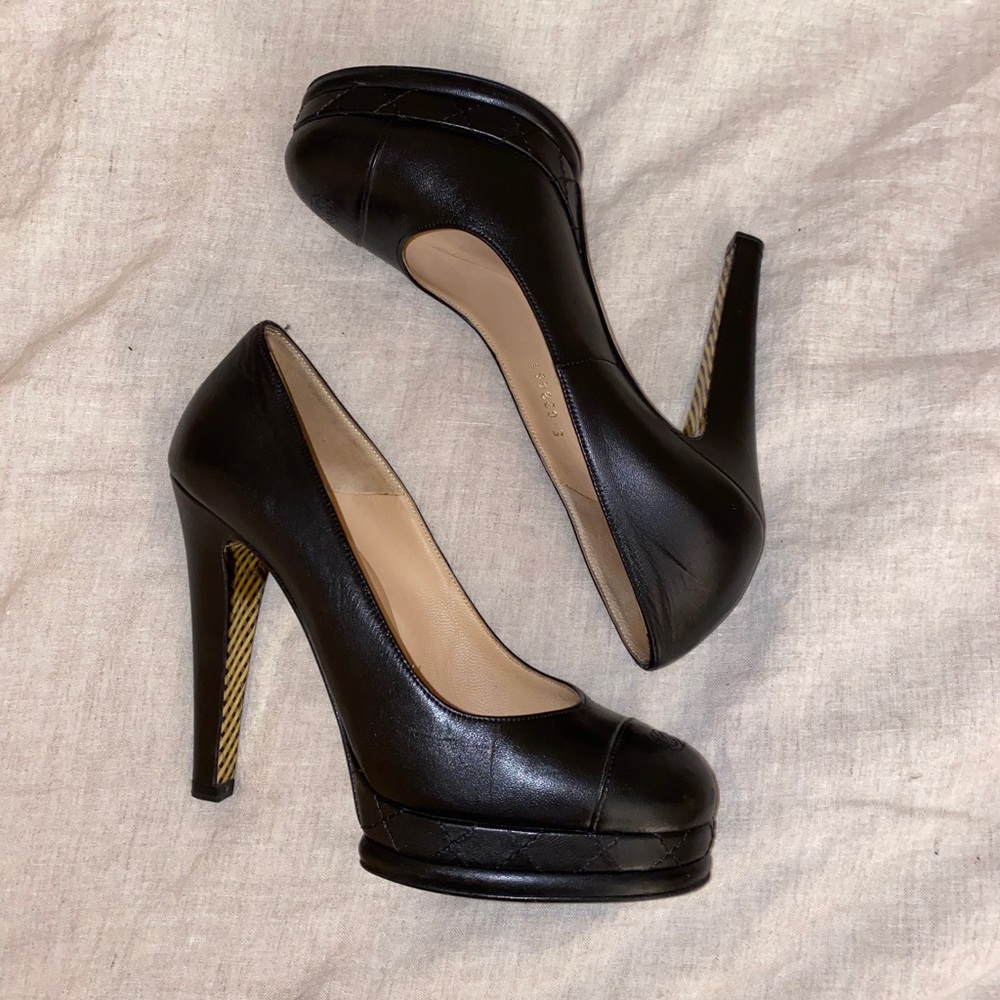 Chanel Platform Heels
